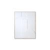 Tableau Blanc en Bois & médium en haut. : 83 cm, long. : 4 cm, larg. : 63 cm