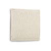 Tête de lit simple Tanit Blanc en Tissu 106cm x 106cm x 5cm