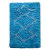 Tapis Bleu en Laine naturelle 280x170 cm