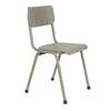 Lot de 2 chaises de table d'extérieur Back To School en aluminium gris vert