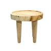 Table d'appoint Samanea 40 cm en bois de suar massif