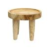 Table d'appoint Samanea 35 cm en bois de suar massif