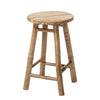 Tabouret Sole nature bambou