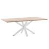 Table New-Arya 160 x 100 cm melamine sonoma naturel