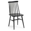 Chaise de table Tressia noire